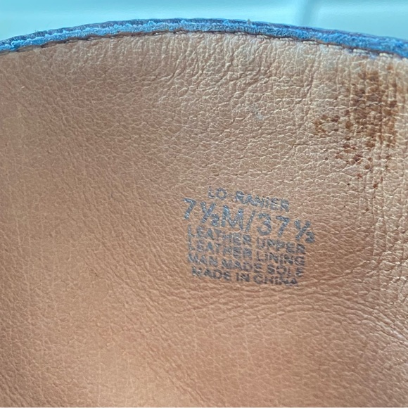 Louise et Cie Leather Brown Leather Ankle Boots Sz 7.5 - Picture 7 of 9